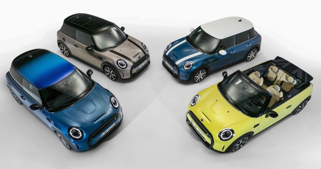 2021 MINI 3-door, 5-door, Convertible facelift revealed – second F55, F56, F57 LCI adds radical new looks