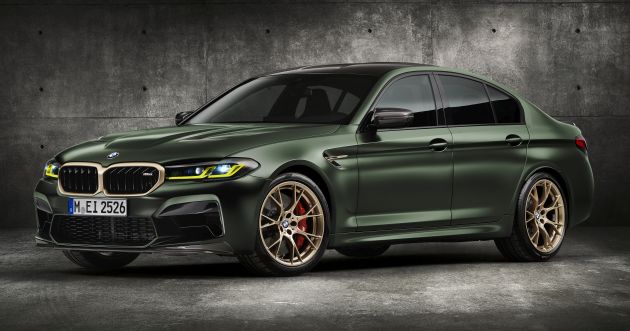 BMW M5 CS – 635 hp/750 Nm, 0-100 km/h in three seconds; more carbon, less weight, four bucket seats