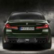 BMW M5 CS – 635 hp/750 Nm, 0-100 km/h in three seconds; more carbon, less weight, four bucket seats