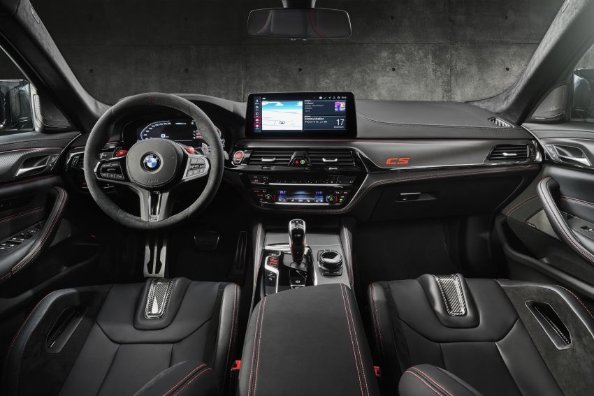 BMW M5 CS – 635 hp/750 Nm, 0-100 km/h in three seconds; more carbon, less weight, four bucket seats 1240444