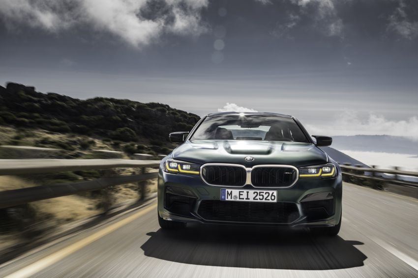 BMW M5 CS – 635 hp/750 Nm, 0-100 km/h in three seconds; more carbon, less weight, four bucket seats 1259081