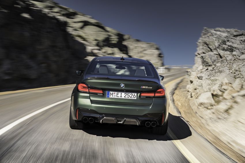 BMW M5 CS – 635 hp/750 Nm, 0-100 km/h in three seconds; more carbon, less weight, four bucket seats 1259090