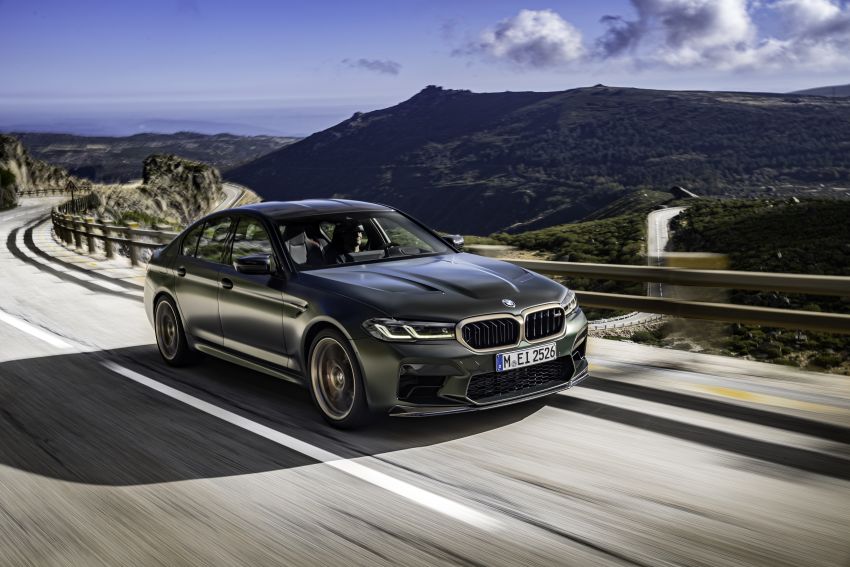 BMW M5 CS – 635 hp/750 Nm, 0-100 km/h in three seconds; more carbon, less weight, four bucket seats 1259121