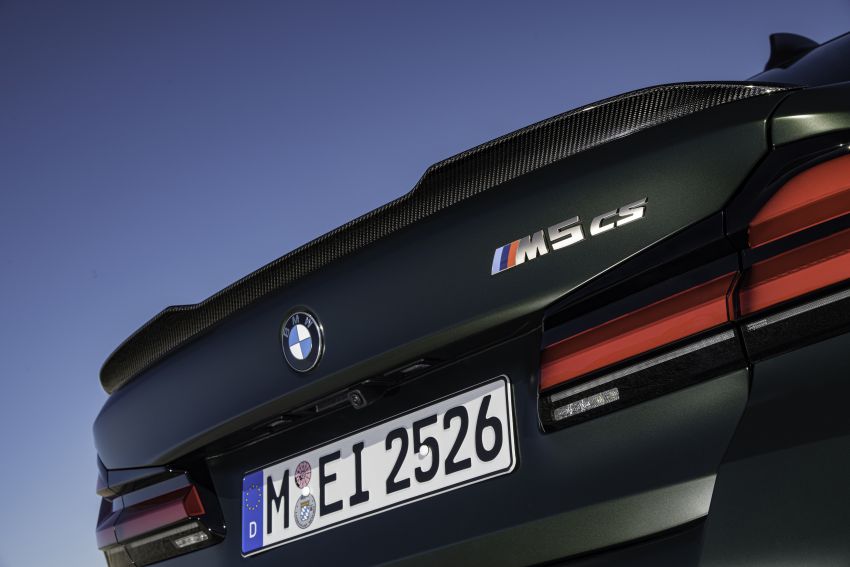 BMW M5 CS – 635 hp/750 Nm, 0-100 km/h in three seconds; more carbon, less weight, four bucket seats 1259178