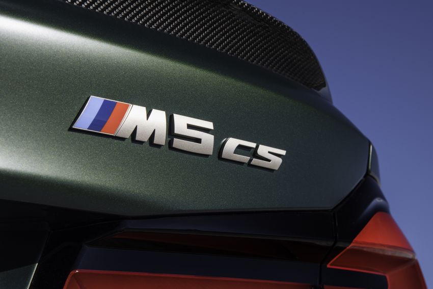 BMW M5 CS – 635 hp/750 Nm, 0-100 km/h in three seconds; more carbon, less weight, four bucket seats 1259181