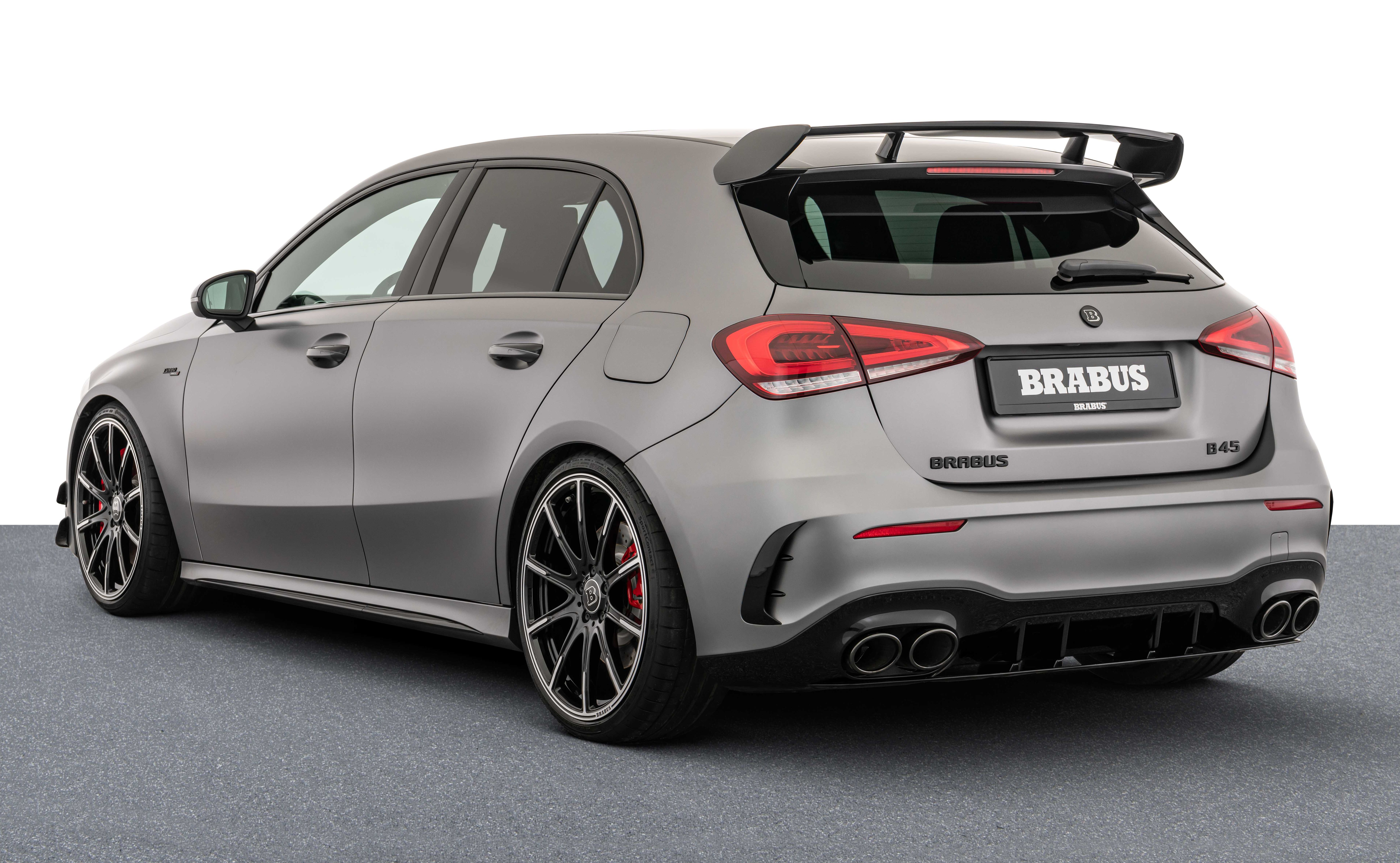 Brabus B45 dari Mercedes-AMG A 45 S – 450 hp dan tork maksima 550 Nm, 0-100 km/j hanya 3.7 saat!