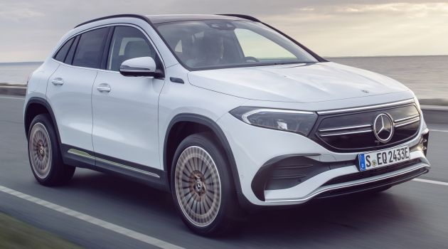 Mercedes-Benz EQA didedah – GLA elektrik dengan kuasa 190 PS, 375 Nm tork, jarak gerak 426 km