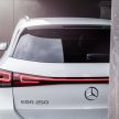 Mercedes-Benz EQA revealed – electric GLA with 190 PS, 375 Nm, 0-100 km/h in 8.9 secs, 426 km range