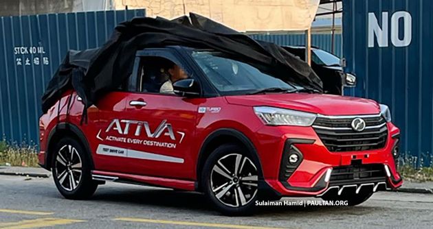 SPYSHOT: Perodua Ativa dengan kit GearUp terdedah!