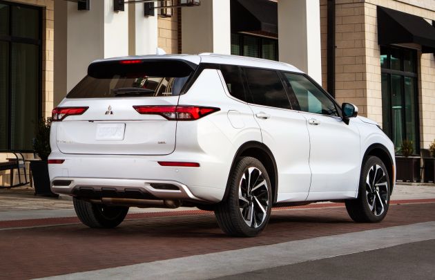 Mitsubishi Outlander 2022 – lebih perincian didedah, guna enjin 2.5L & platform sama dengan Nissan X-Trail