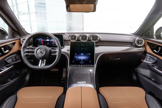 2022 W206 Mercedes-Benz C-Class debuts – tech from S-Class, MBUX, PHEV with 100 km all-electric range