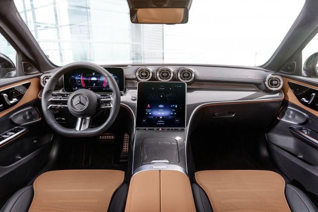 Mercedes-Benz C-Class W206 2022 dilancar, teknologi S-Class, MBUX, 4-silinder, PHEV dengan jarak 100 km