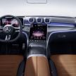 2022 W206 Mercedes-Benz C-Class debuts – tech from S-Class, MBUX, PHEV with 100 km all-electric range