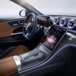 2022 W206 Mercedes-Benz C-Class debuts – tech from S-Class, MBUX, PHEV with 100 km all-electric range