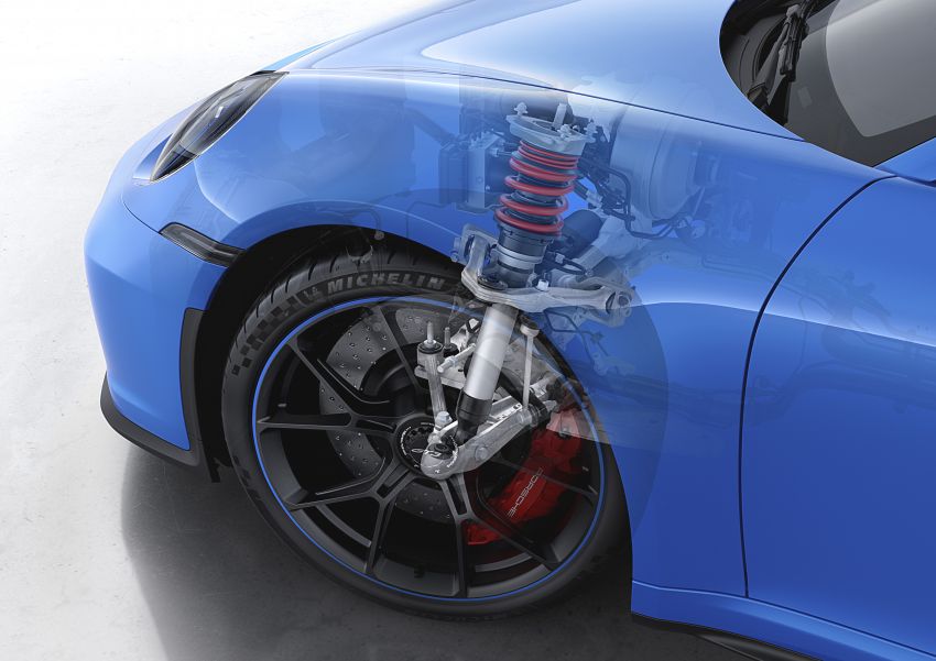 992 Porsche 911 GT3 revealed – better aerodynamics, new front double wishbones, 6:59.9 Nürburgring time 1248870