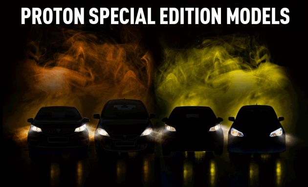 Proton to launch four special edition models on Feb 18 – Persona, Exora Black Editions; Iriz, Saga R3 LE