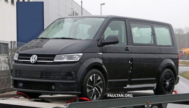 SPIED: Volkswagen ID. Buzz mule wears T6 van body