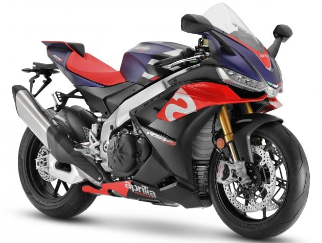 2021 Aprilia RSV4 1100 and RSV4 Factory updated