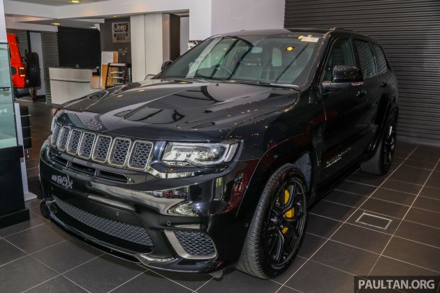 Jeep Grand Cherokee Trackhawk kini di M’sia – SUV dengan enjin V8 6.2L Supercharged 707 hp, RM869k!