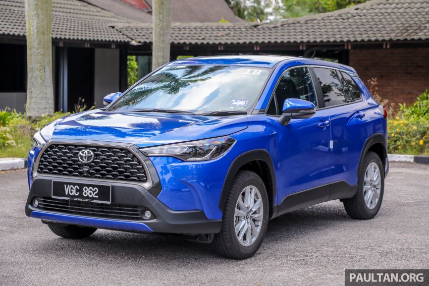 Toyota Corolla Cross rasmi dilancarkan di M’sia — dua varian, 1.8L dengan 139 PS/172 Nm, CVT, dari RM124k 1268356