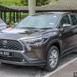Toyota Corolla Cross 1.8V kini berharga RM129,266 dengan potongan SST 50%, RM4,734 lebih murah