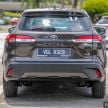 Toyota Corolla Cross 1.8V kini berharga RM129,266 dengan potongan SST 50%, RM4,734 lebih murah