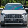 Toyota Corolla Cross 1.8V kini berharga RM129,266 dengan potongan SST 50%, RM4,734 lebih murah