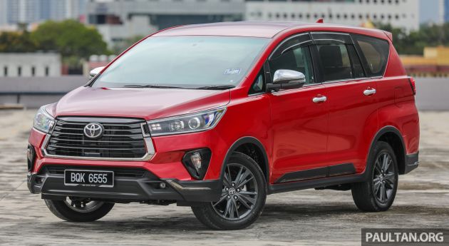 Toyota Innova 2021 dipertingkatkan di M’sia – semua varian dapat pad pengecas tanpa wayar; dari RM116k