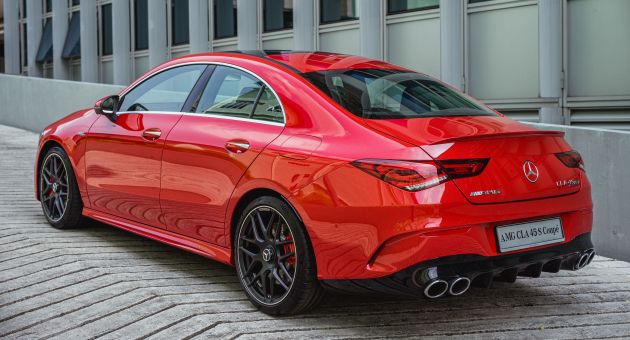 Mercedes-AMG CLA45S 4Matic+ C118 2021 di M’sia – kini dengan HUD, beg udara sisi di belakang; RM453k