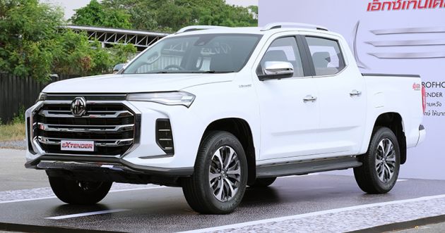 MG Extender facelift revealed in Thailand – rebadged Maxus T60 pick-up refreshed with radical new nose