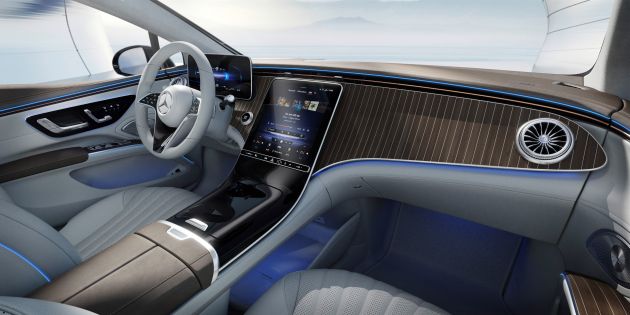 Mercedes-Benz EQS interior detailed ahead of Europe launch this August – MBUX Hyperscreen spans 141 cm
