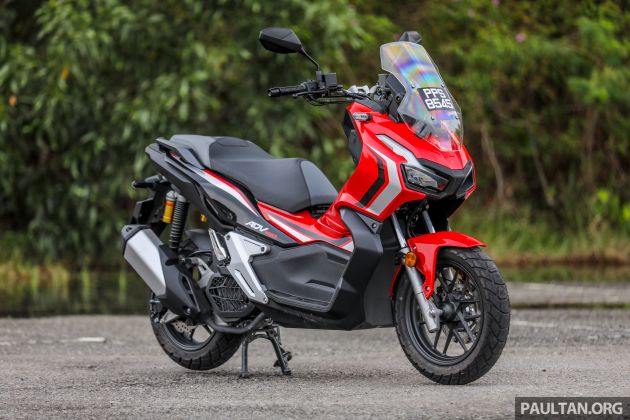TUNGGANG UJI: Honda ADV 150 – menyinar pada bahagian yang bukan boleh dilihat, perlu dirasa