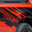GALLERY: Mitsubishi Triton Athlete, new range-topper