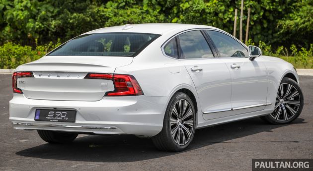 Volvo S90 facelift 2021 dilancar di M’sia — dua varian, Recharge T8 Inscription Plus bermula RM339k
