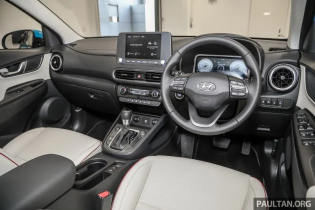 Hyundai Kona facelift launched in Malaysia – 2.0L NA CVT only, Active now with AEB, RM120k to RM137k