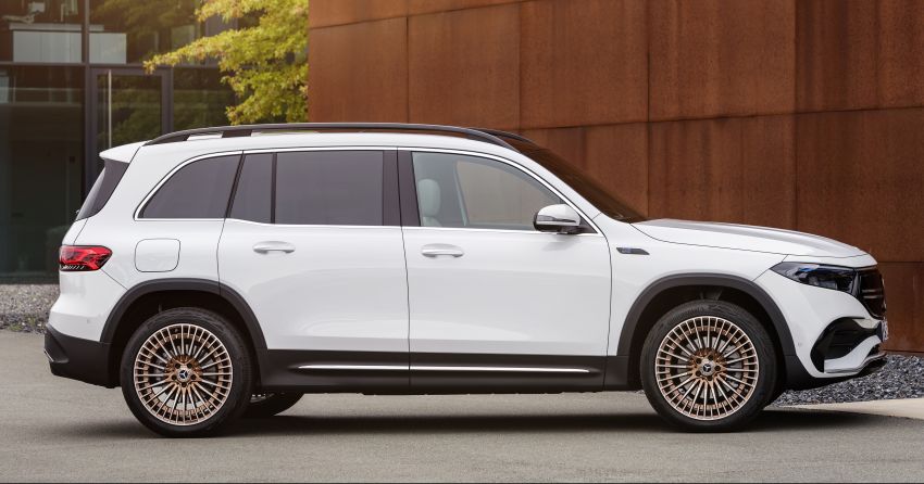 Mercedes EQB debuts  – 288 hp, 419 km range; 100 kW DC charging from 10% to 80% in just over 30 minutes 1283257