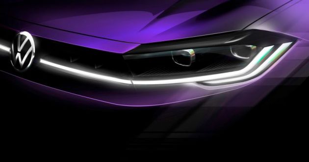 Volkswagen Polo Mk6 facelift dalam imej teaser