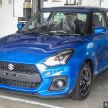 Suzuki Swift Sport 2021 dilancarkan di Malaysia – RM139,900, 1.4L turbo 140 hp/230 Nm, hanya 6AT