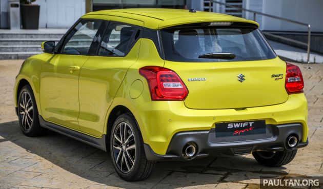 Suzuki Swift Sport 2021 dilancarkan di Malaysia – RM139,900, 1.4L turbo 140 hp/230 Nm, hanya 6AT