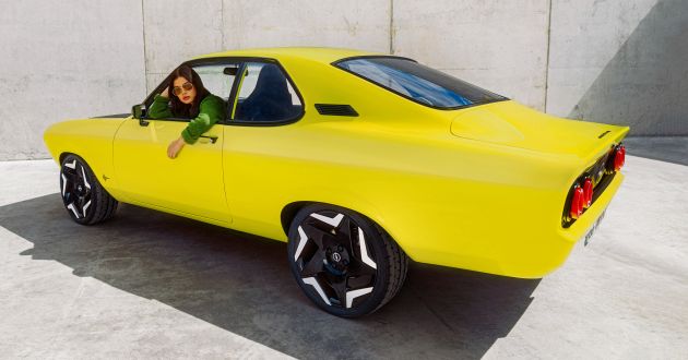Opel Manta G Se ElektroMOD – model ikonik sentuhan restomod, dijana motor elektrik 147 PS/225 Nm