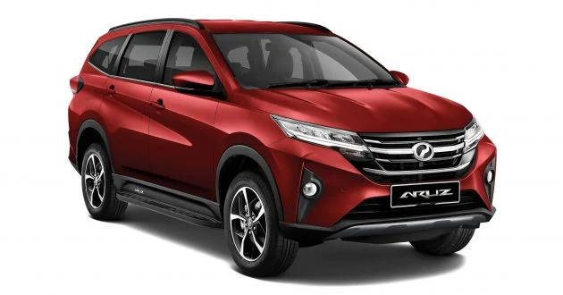 2021 Perodua Aruz launched in Malaysia – new side steps, colour and auto door lock; from RM69k-RM73k