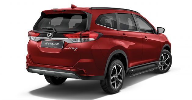 2021 Perodua Aruz launched in Malaysia – new side steps, colour and auto door lock; from RM69k-RM73k