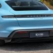 2022 Porsche Taycan now tax-free in Malaysia – electric sedan priced from RM508,000 to RM934,000