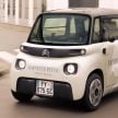 Citroen My Ami Cargo – two-seater LCV for last-mile delivery service; 6 kW motor, up to 75 km of range