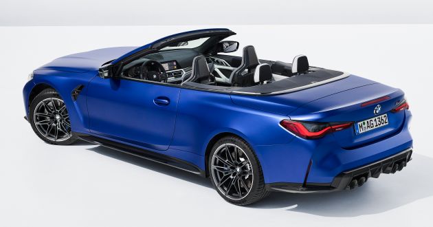 G83 BMW M4 Competition Convertible with M xDrive debuts – now with folding soft top; 510 PS; AWD