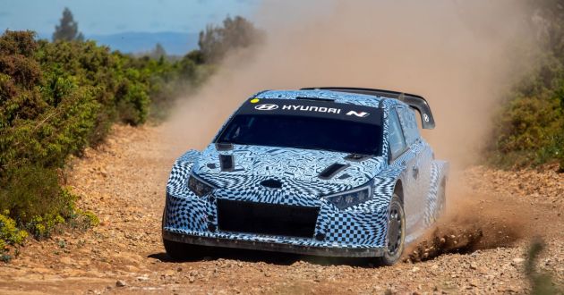 Hyundai i20 N WRC Rally1 Hybrid teased in video