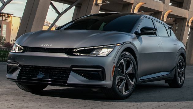 Kia EV6 detailed for the US – RWD and AWD variants, up to 576 hp and 480 km of range, coming early 2022