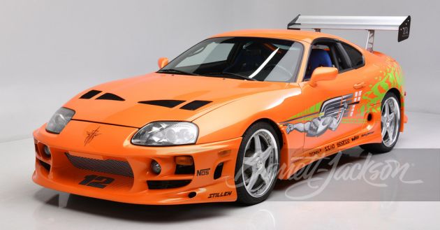 Paul Walker’s 1994 Toyota Supra Mk4 from 2001’s The Fast and the Furious is going up for auction in June