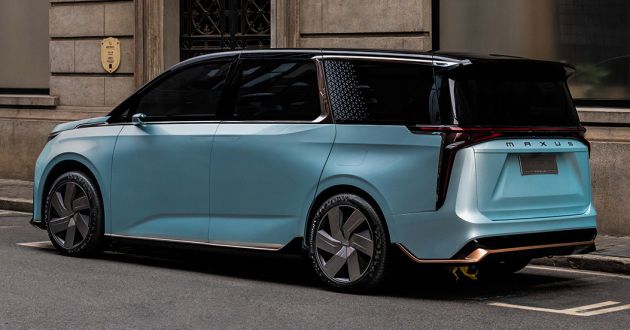 Maxus MIFA concept revealed as an all-electric MPV – dual motors; 680 PS and 900 Nm; 0-100 km/h in 3.8s