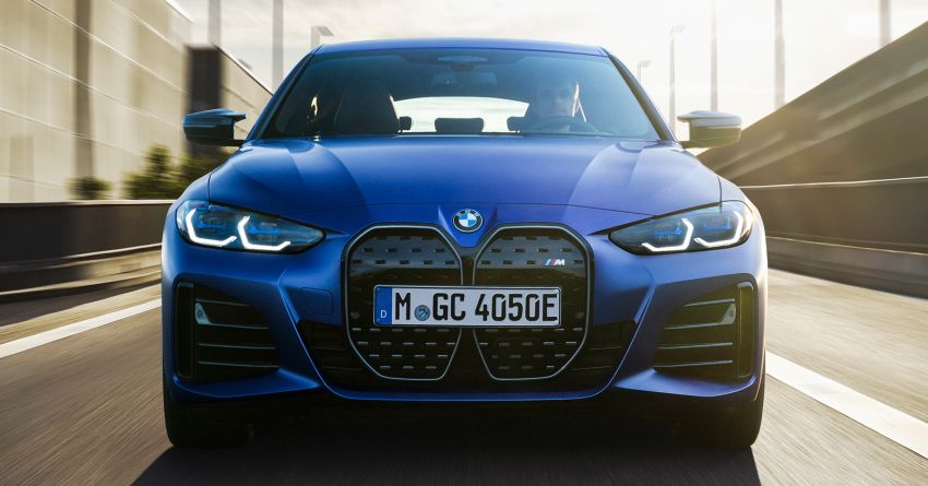 2022 BMW i4 eDrive40 – electric RWD four-door coupe with 340 PS & 430 Nm; 83.9 kWh battery, 590 km range 1301269